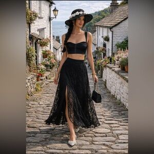 Anthropologie SEAMED CORSET Size L.